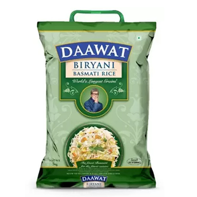 "Daawat Biryani Rice 5 Kg - Click here to View more details about this Product